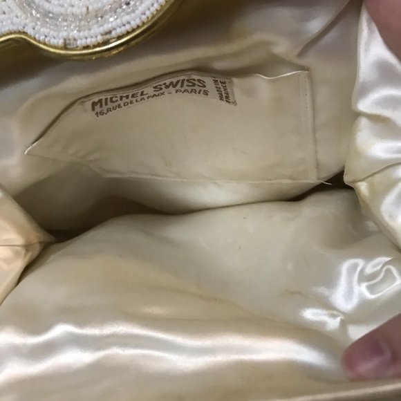 Vintage Michel Swiss Beaded Evening Bag Clutch - Picture 6 of 12